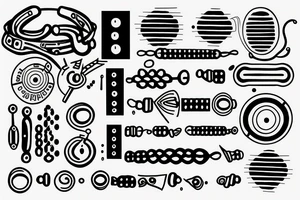 morse code 1325 tattoo idea