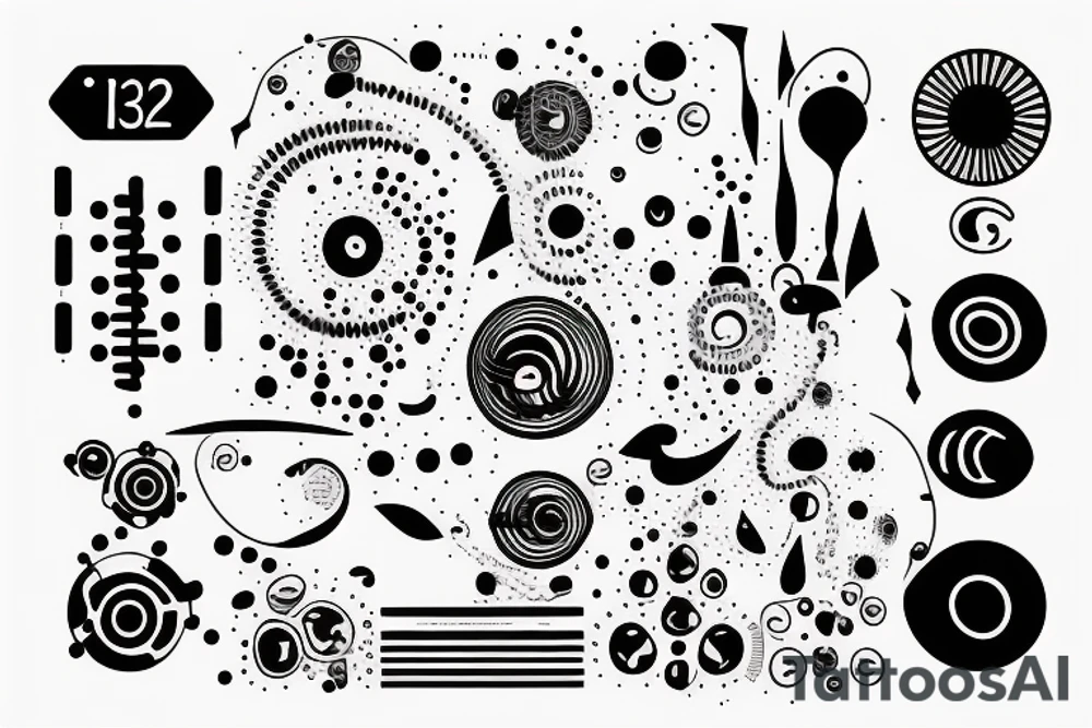 morse code 1325 tattoo idea