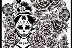 Catrina tattoo idea