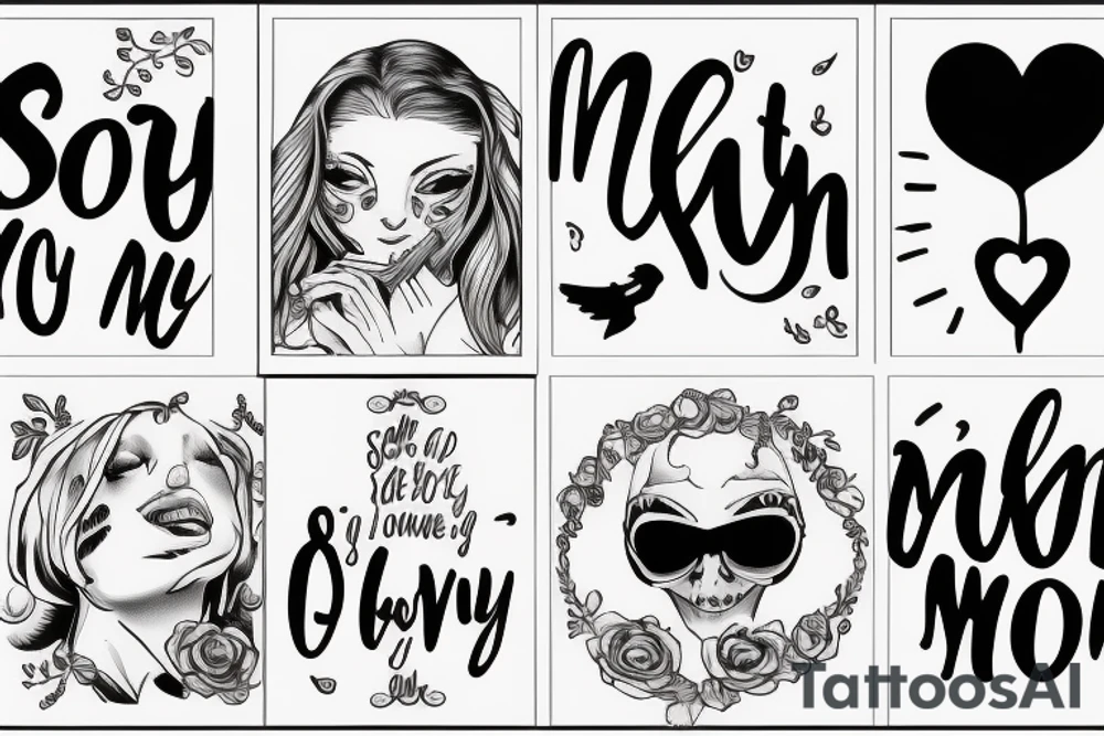 "sorry to leave mom, but I had to go" tattoo idea