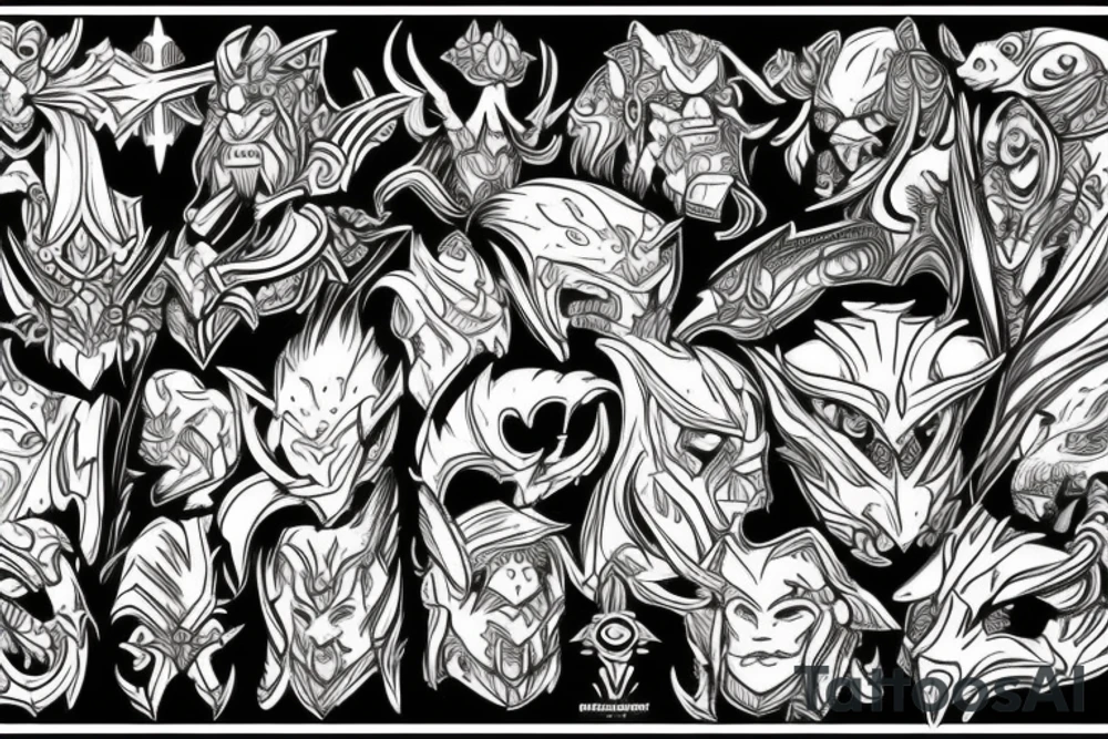 Warcraft tattoo idea