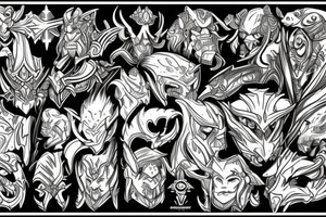 Warcraft tattoo idea