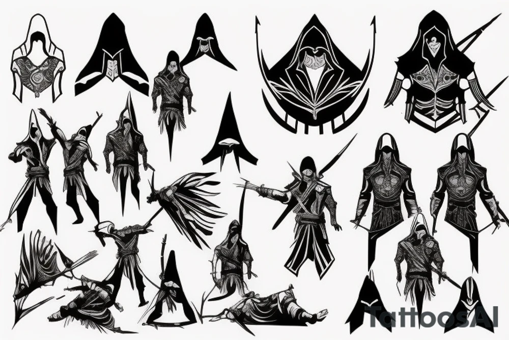 assassin's creed tattoo idea