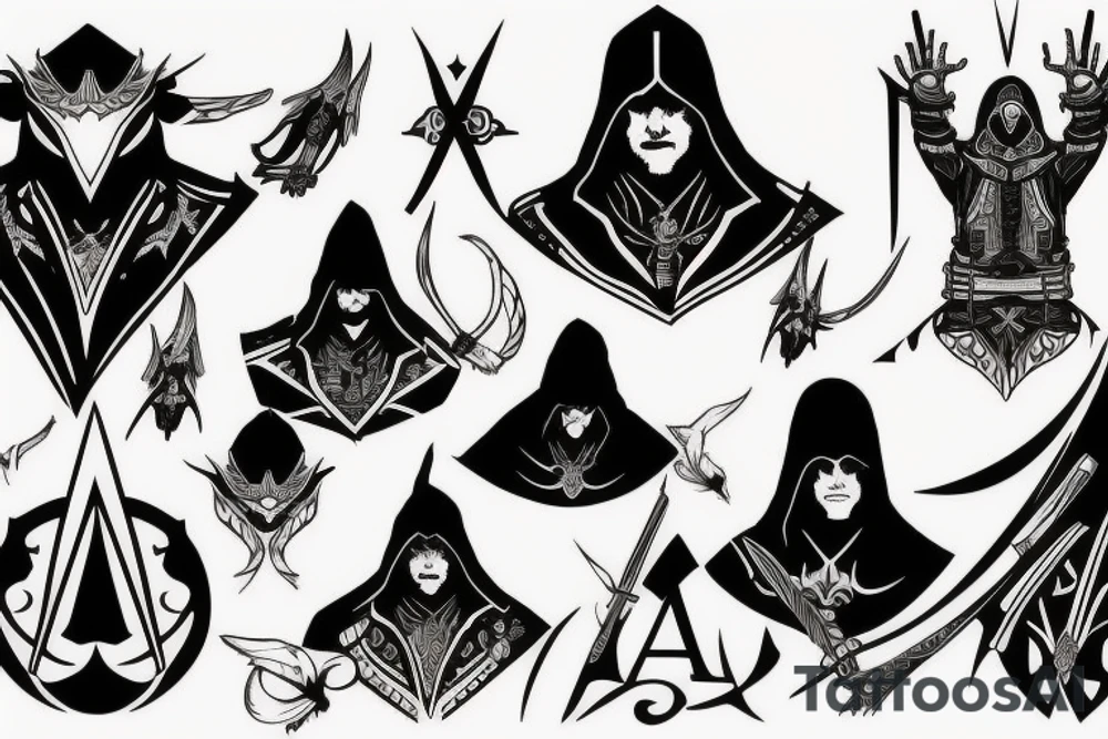 assassin's creed tattoo idea