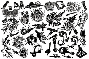 War and peace tattoo idea