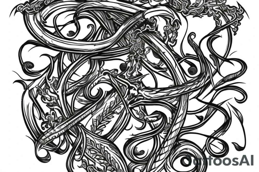 Rod of Asclepius, but the rod is a spine. tattoo idea