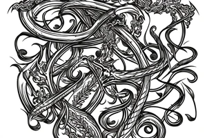 Rod of Asclepius, but the rod is a spine. tattoo idea