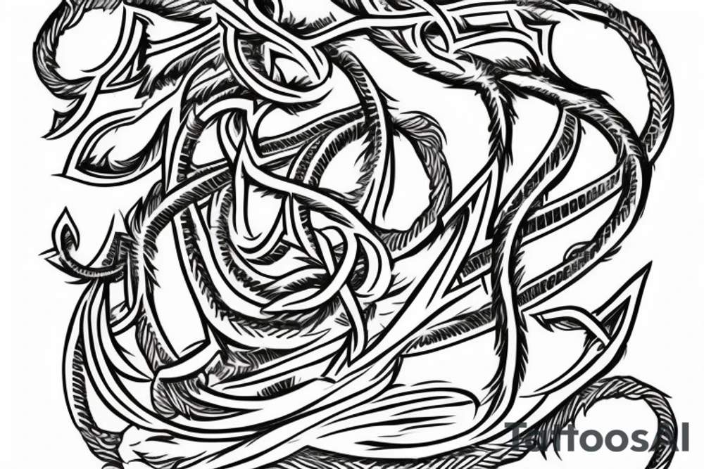 Rod of Asclepius. tattoo idea