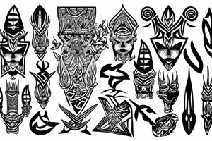 Trident tattoo idea