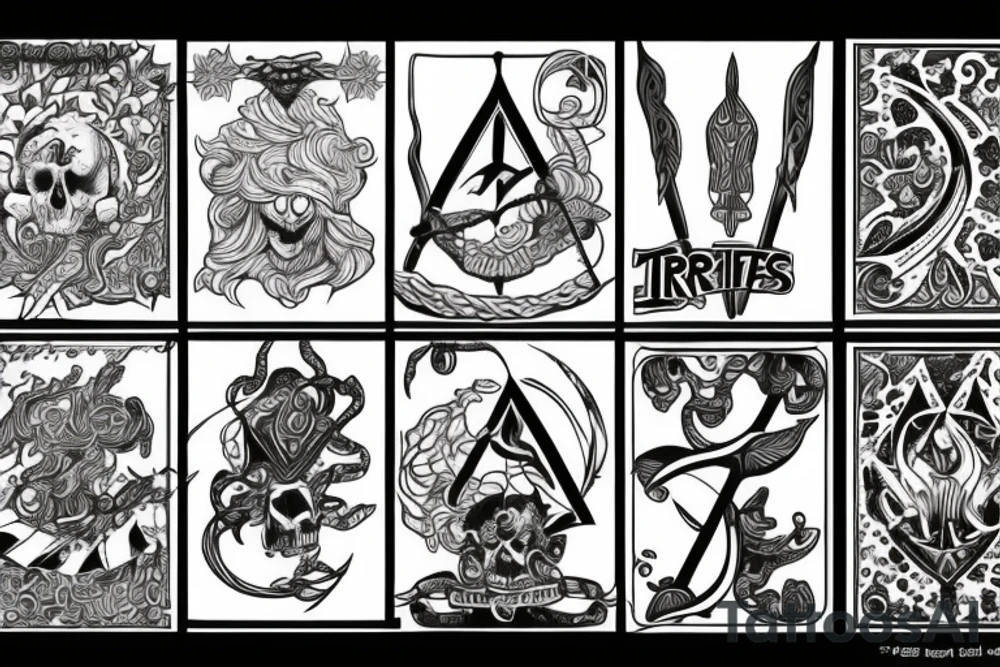 Trident tattoo idea
