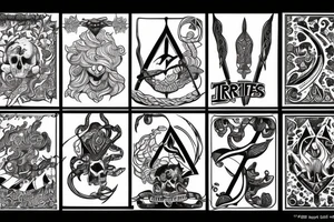 Trident tattoo idea