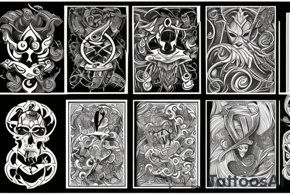Trident tattoo idea