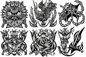 Trident tattoo idea