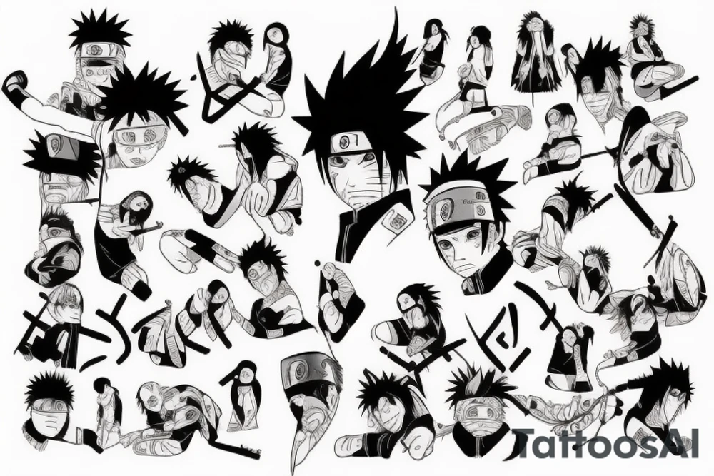 Naruto kuraka sasuke tattoo idea