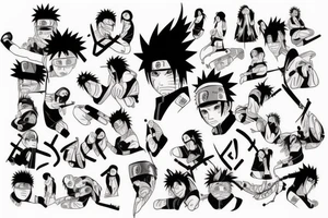 Naruto kuraka sasuke tattoo idea