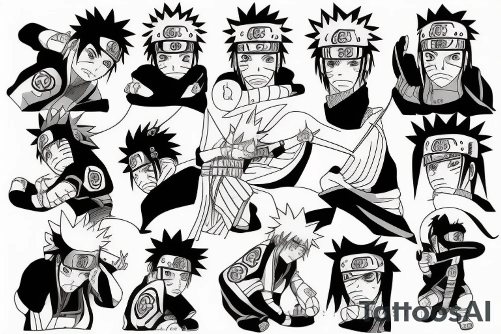 Naruto kuraka sasuke tattoo idea