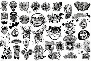matching tattoo tattoo idea