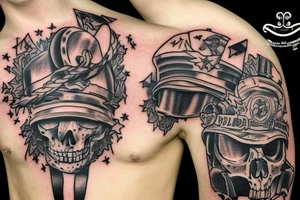 your mind is a battlefield, be its captain not it's soldier tattoo idea