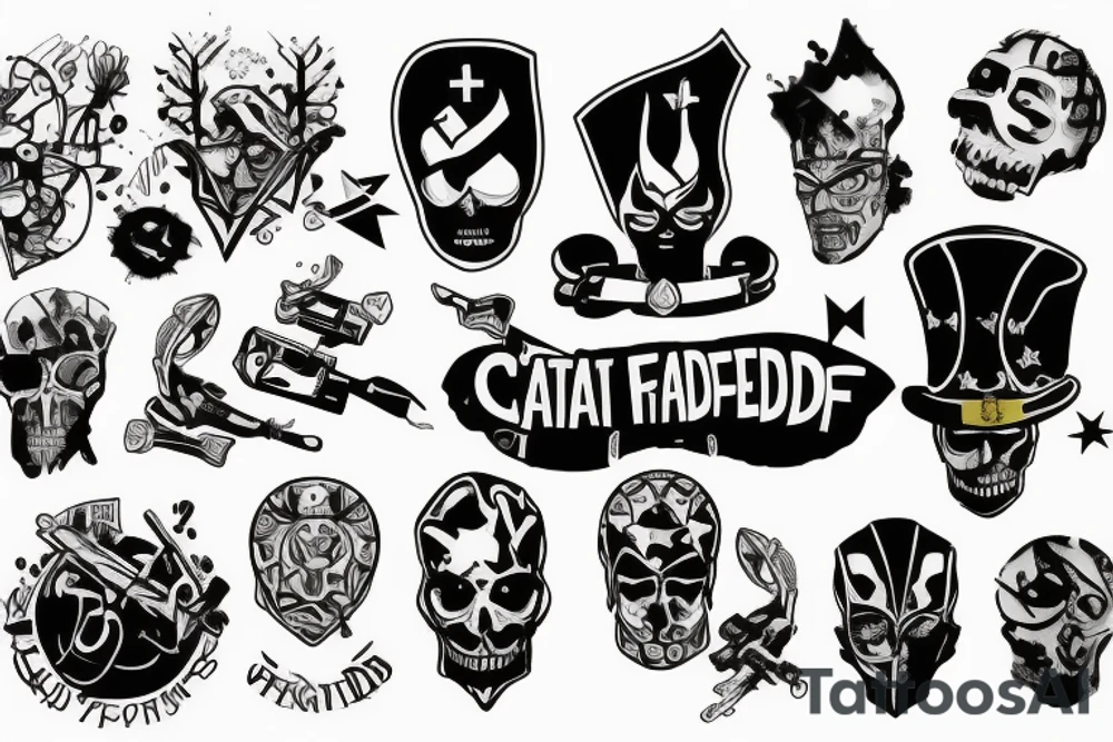 your mind is a battlefield, be its captain not it's soldier tattoo idea