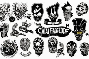 your mind is a battlefield, be its captain not it's soldier tattoo idea