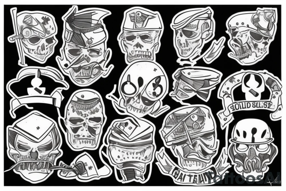 your mind is a battlefield, be its captain not it's soldier tattoo idea