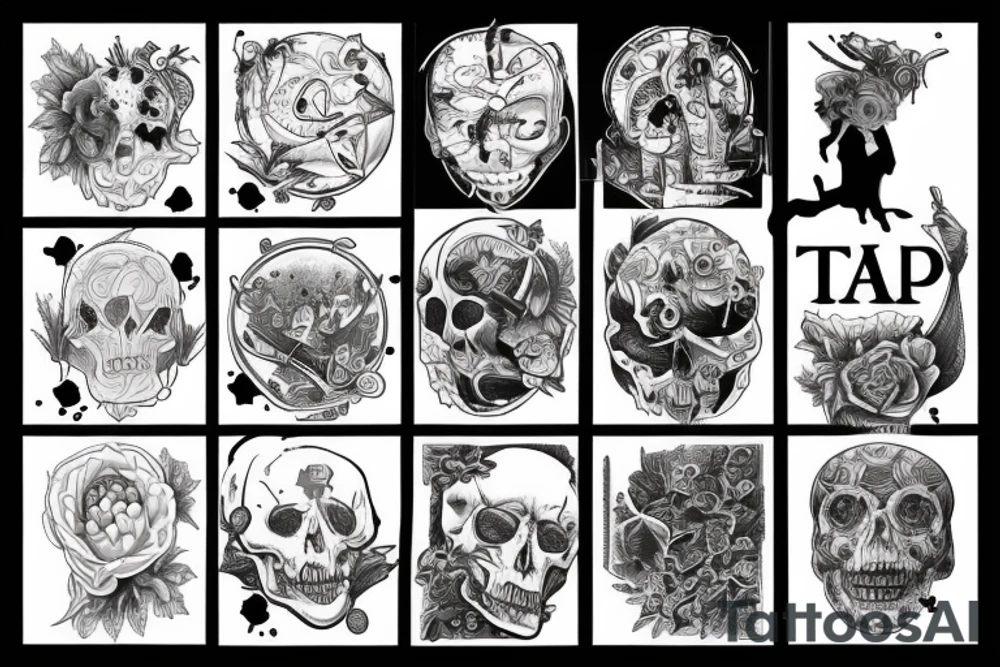 Trap in mind and overthinking tattoo idea