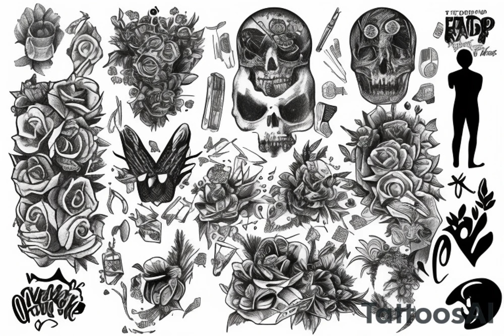 Trap in mind and overthinking tattoo idea