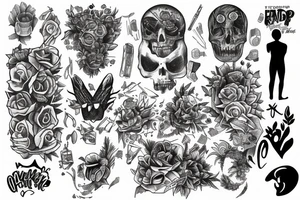 Trap in mind and overthinking tattoo idea