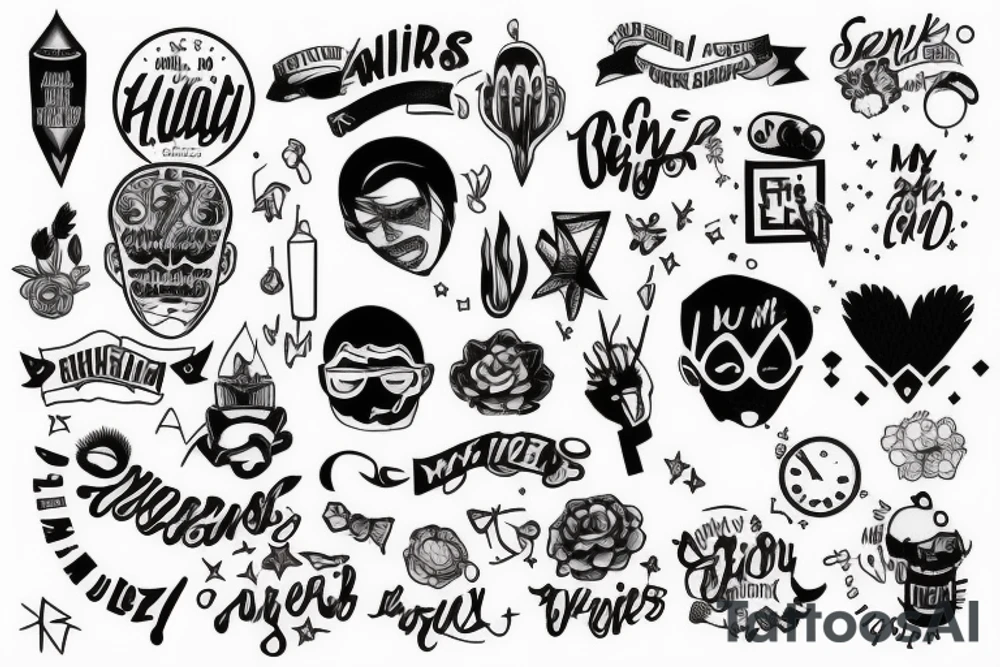 Always in my head and overthinking tattoo idea