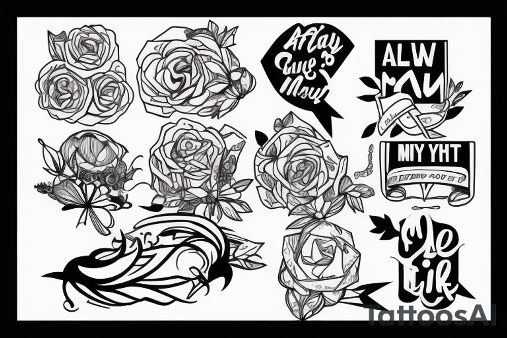 Always in my head and overthinking trying to get out tattoo idea