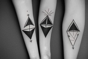 triangle tattoo idea