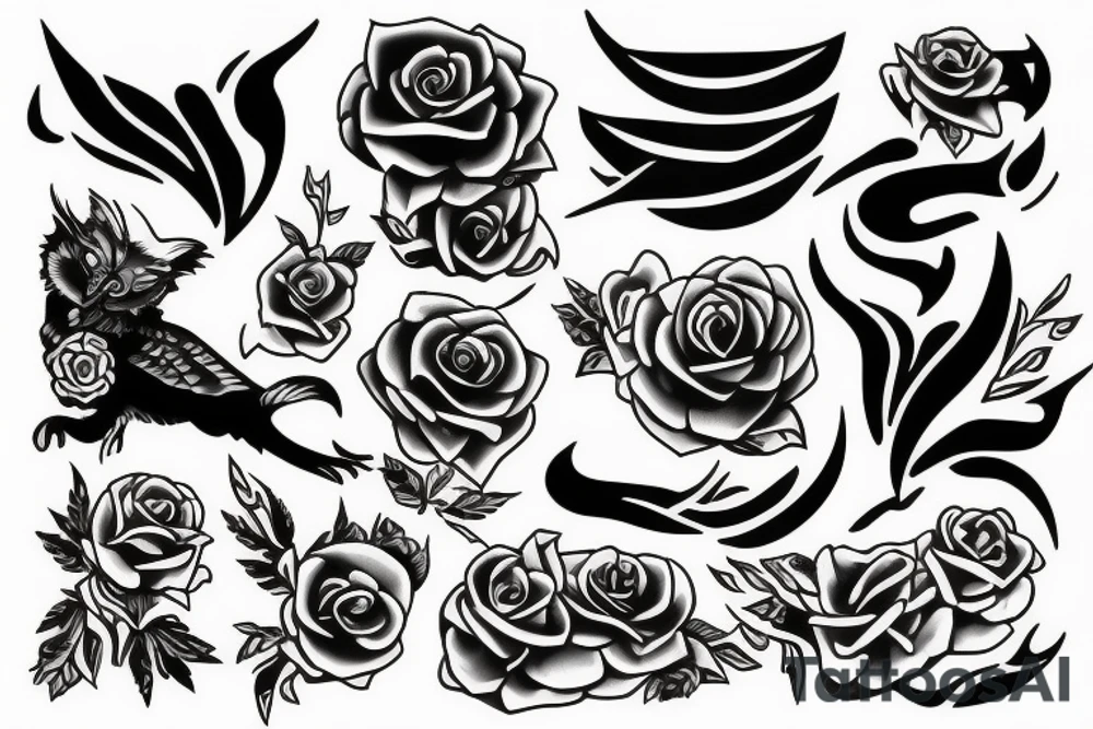 running tattoo idea