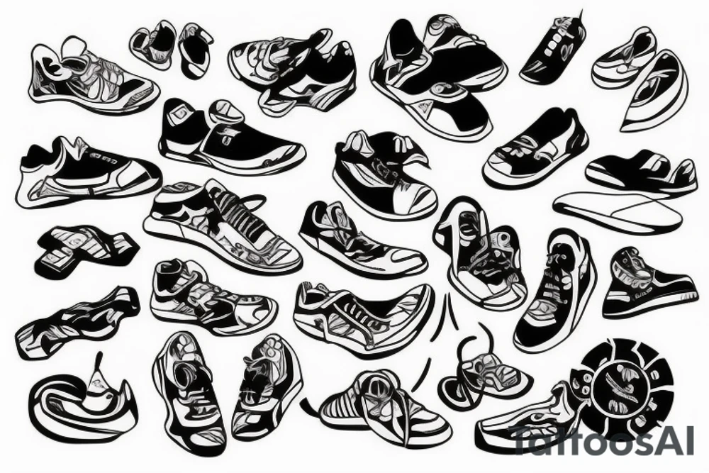 runner tattoo idea