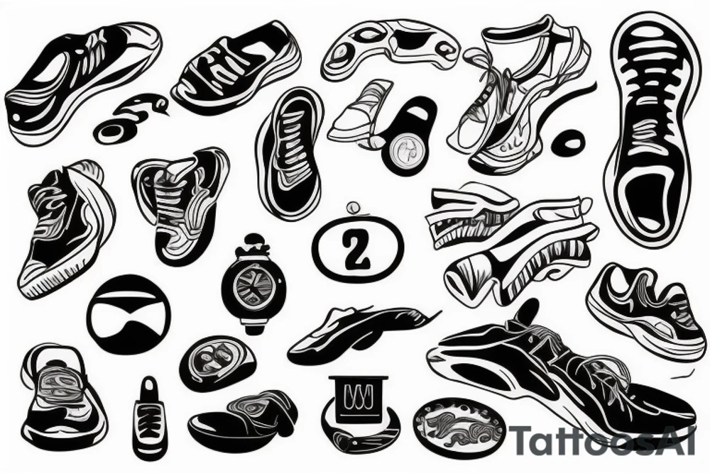runner tattoo idea