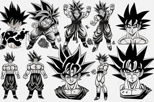 goku tattoo idea