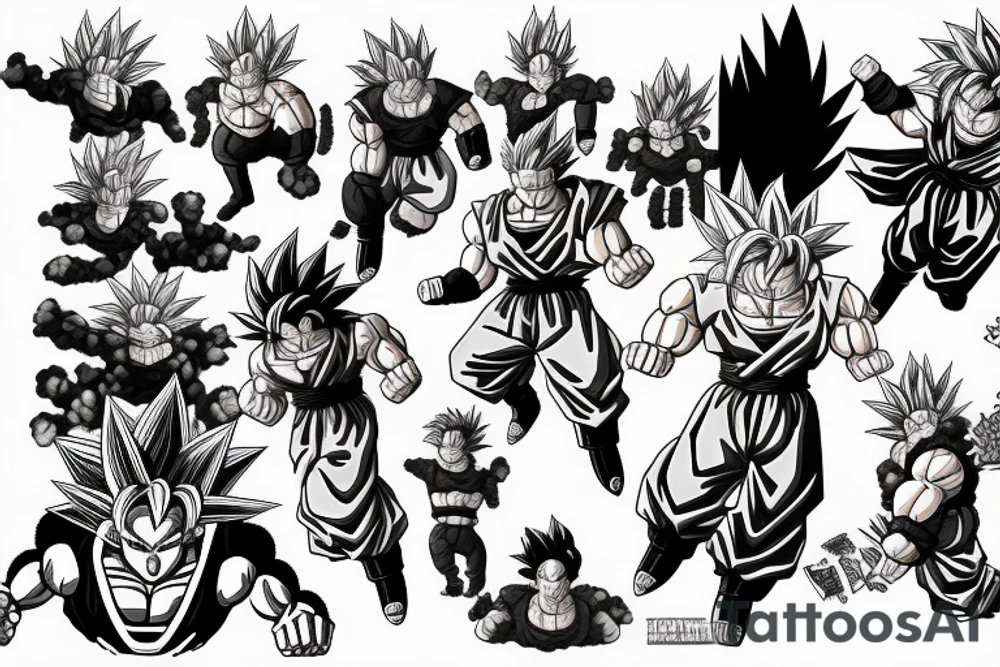 goku tattoo idea