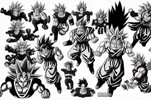 goku tattoo idea