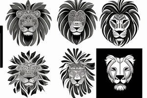 lion tattoo idea