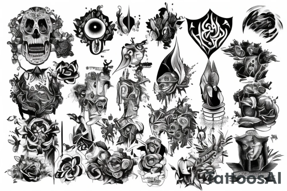 words of power tattoo idea