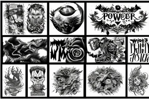 words of power tattoo idea
