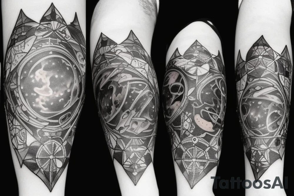 space tattoo idea