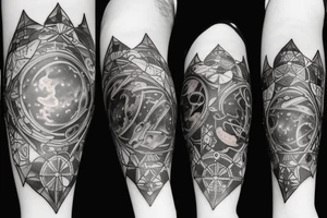 space tattoo idea