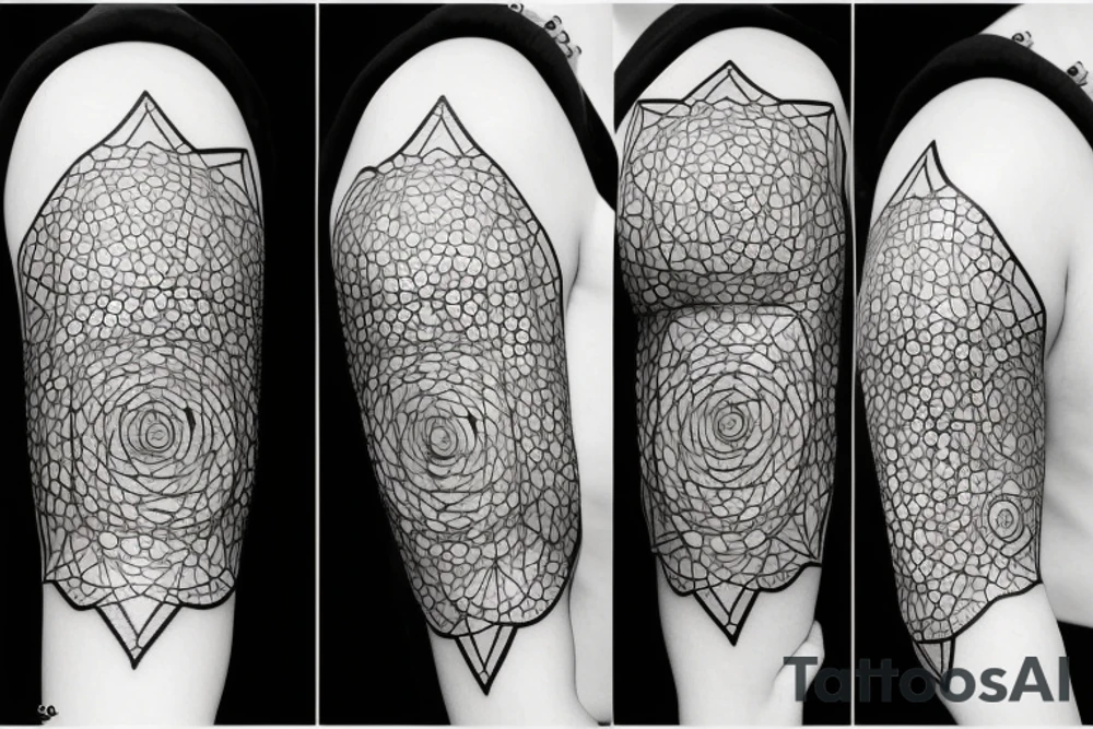 space, constellations, stars, flower (thale cress) tattoo idea