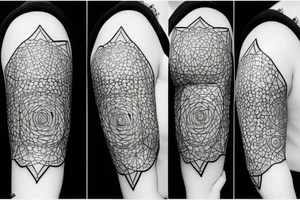 space, constellations, stars, flower (thale cress) tattoo idea