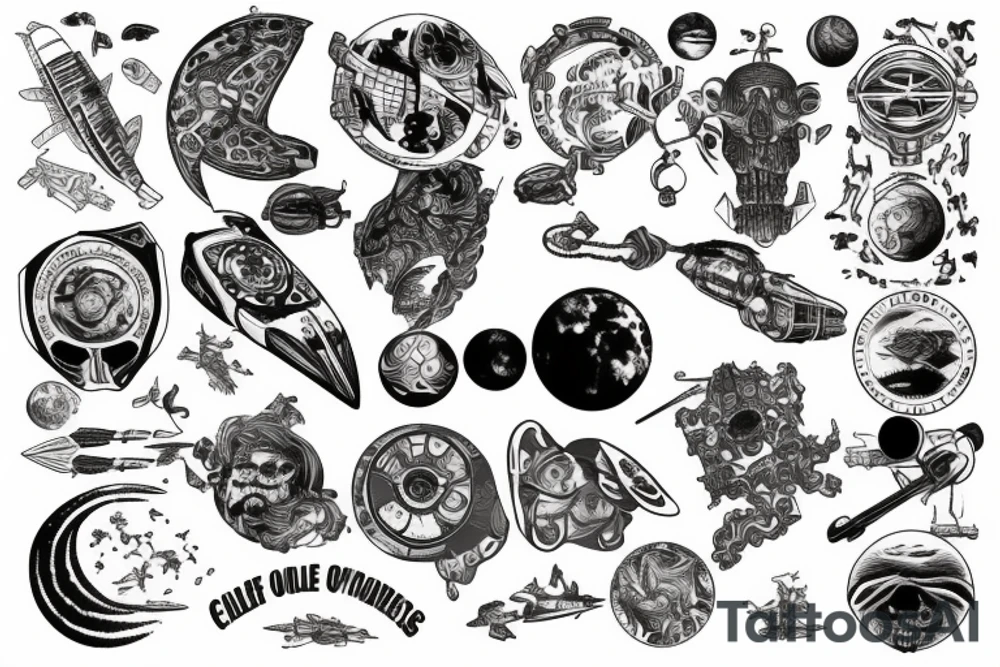 Children of time tattoo idea