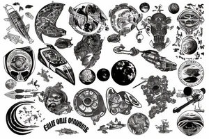 Children of time tattoo idea