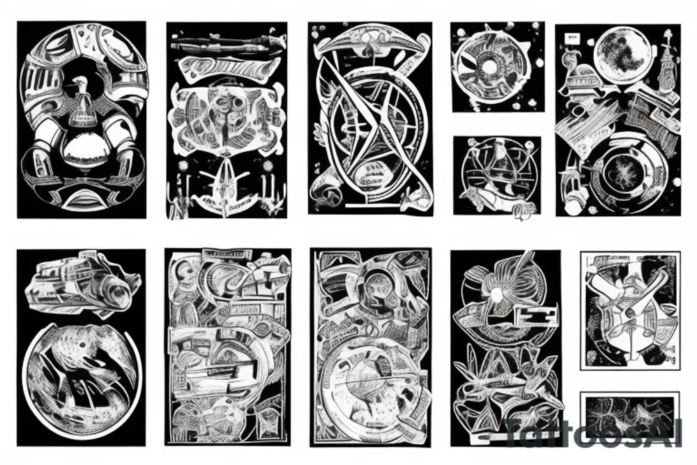 Children of time tattoo idea