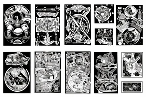 Children of time tattoo idea
