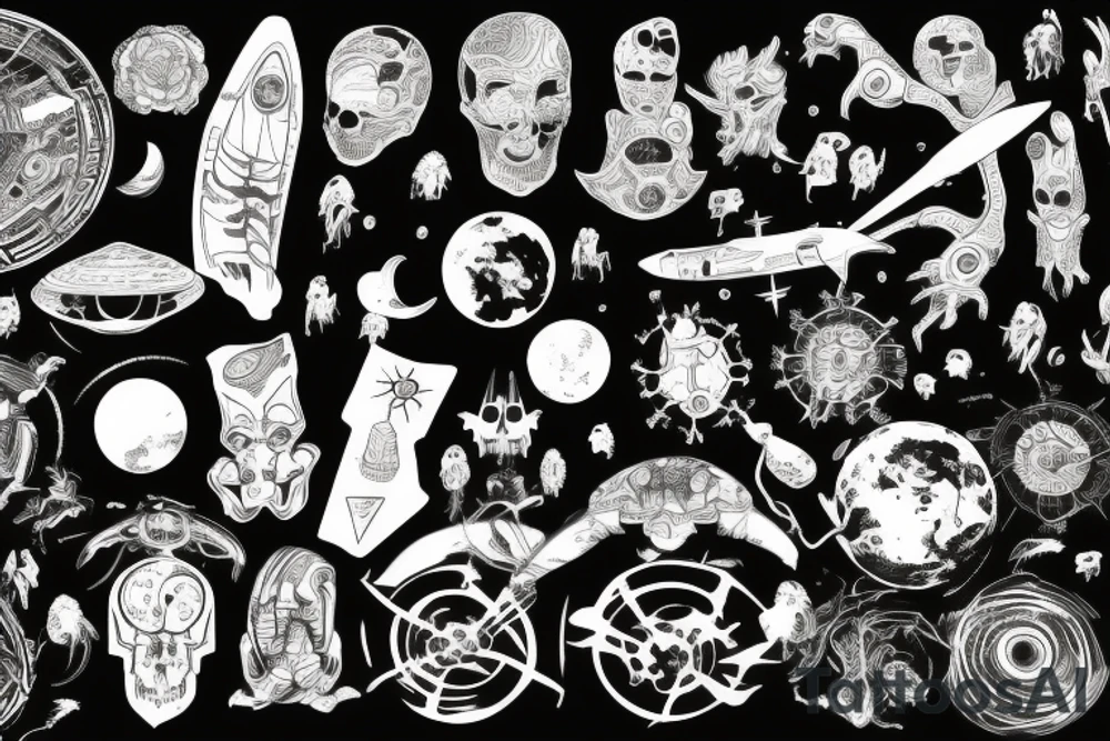 Children of time tattoo idea