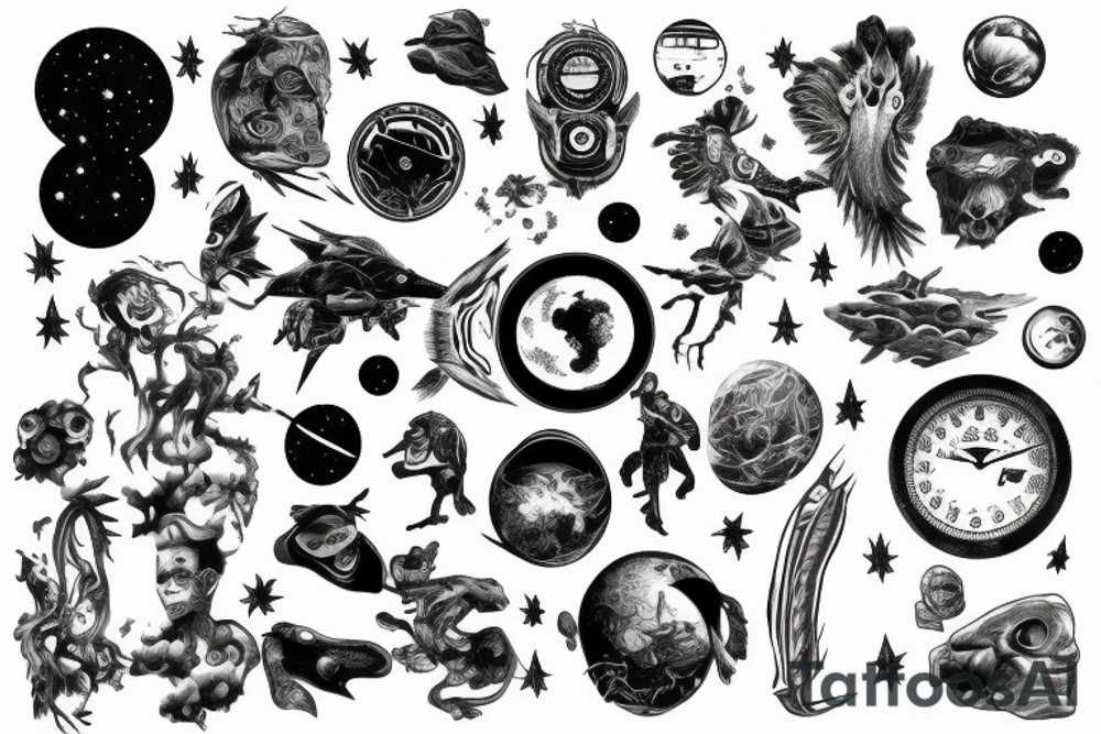 Children of time tattoo idea